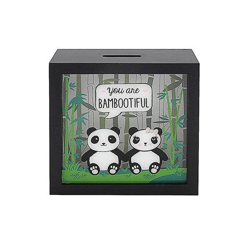 "You are Bambootiful" Novelty Panda Teens / Girls Money Box / Piggy Bank